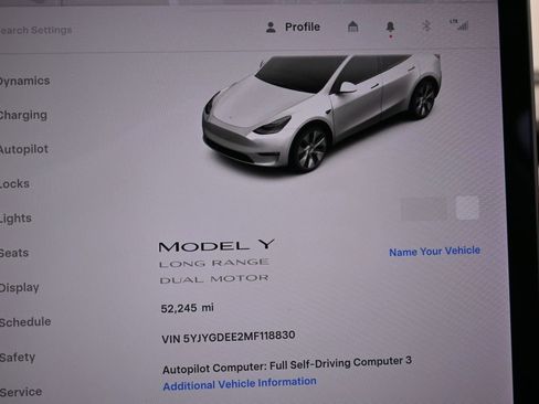 Used 2021 Tesla Model Y Long Range AWD/4WD image 12