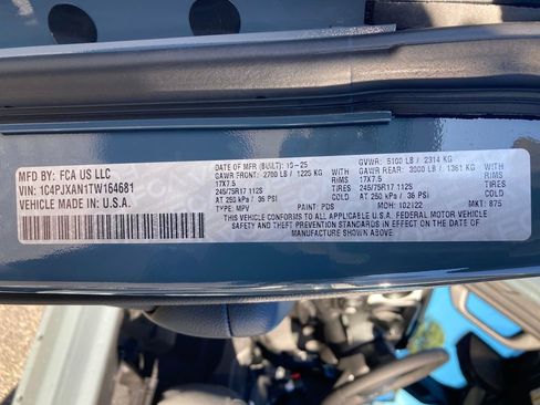 New 2026 Jeep Wrangler Sport S image 30