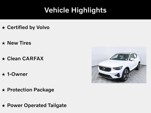 Certified 2024 Volvo XC40 B5 Ultimate w/ Protection Package AWD/4WD image 5