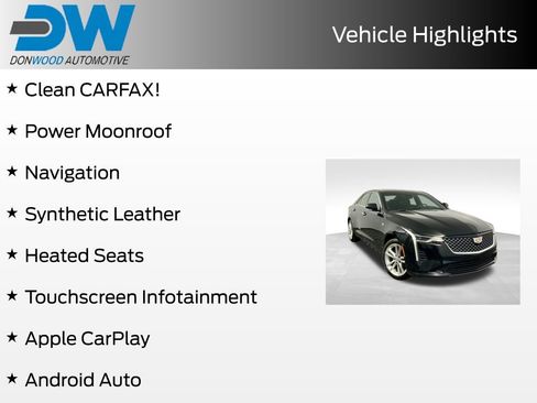 Used 2020 Cadillac CT4 Luxury w/ Sun And Sound Package AWD/4WD image 3