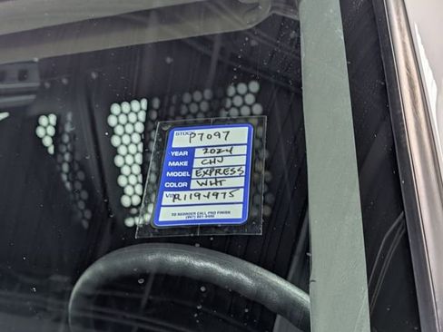 Certified 2024 Chevrolet Express 2500 Work Van w/ Driver Convenience Package image 22