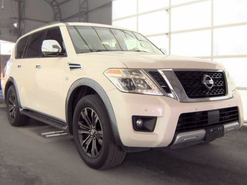 Used 2017 Nissan Armada Platinum w/ Captain Seat Package AWD/4WD image 13