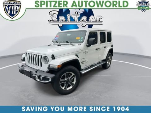 Used 2021 Jeep Wrangler Unlimited Sahara w/ LED Lighting Group AWD/4WD image 4