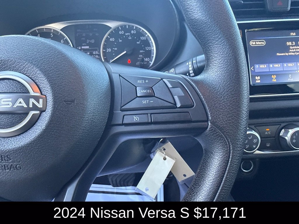 Used 2024 Nissan Versa S w/ Trunk Package FWD image 21