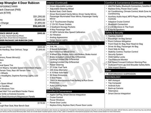 Used 2024 Jeep Wrangler Unlimited Rubicon w/ Convenience Group image 12