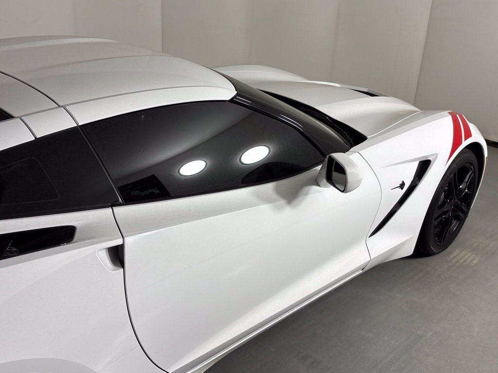 Certified 2017 Chevrolet Corvette Stingray Coupe w/ Carbon Flash Badge Package RWD image 14