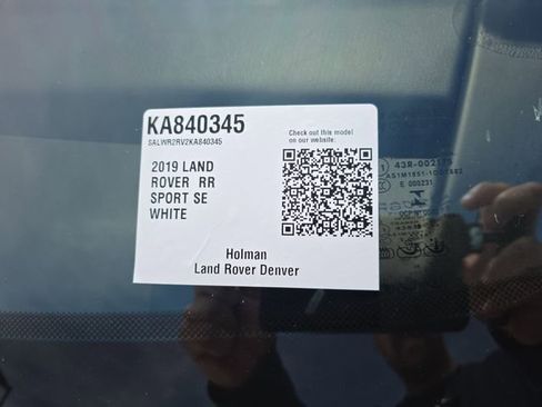 Used 2019 Land Rover Range Rover Sport HSE AWD/4WD image 27
