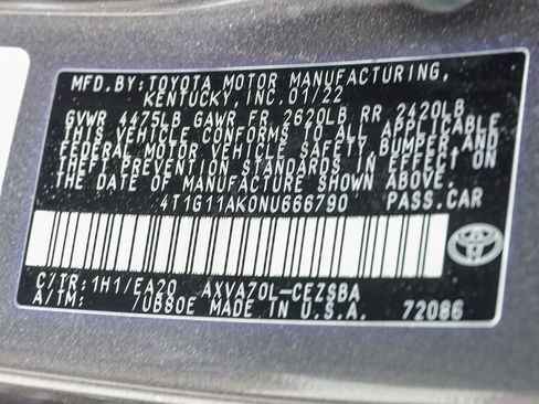 Used 2022 Toyota Camry SE image 36