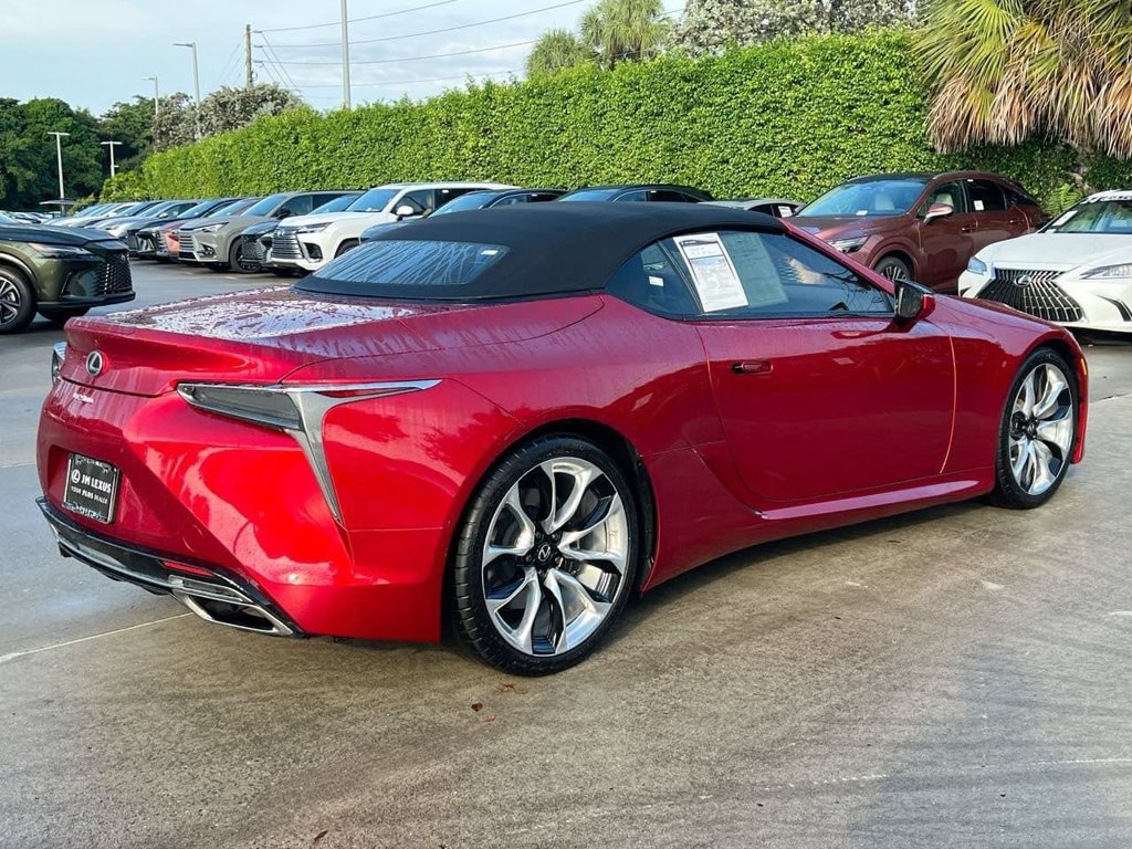 Certified 2021 Lexus LC 500 Convertible w/ Touring Package RWD image 7