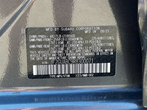 Used 2024 Subaru Crosstrek 2.0i w/ Popular Package #4 AWD/4WD image 30