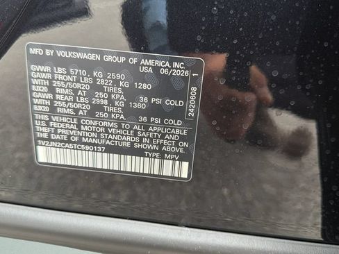 New 2026 Volkswagen Atlas SE FWD image 25