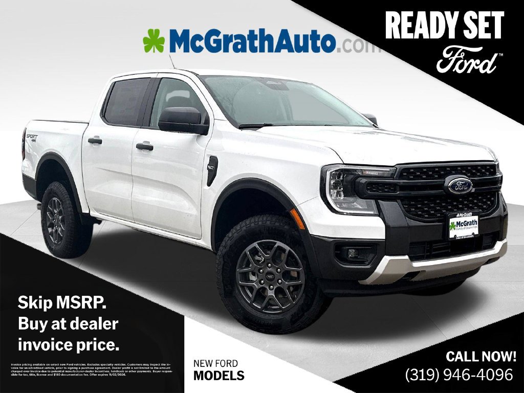 New 2026 Ford Ranger XLT w/ Equipment Group 301A High AWD/4WD image 1