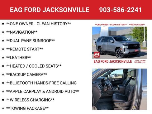 Used 2023 Chevrolet Tahoe RST w/ Luxury Package AWD/4WD image 4