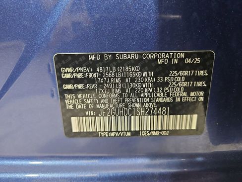 Certified 2025 Subaru Crosstrek 2.0i Premium w/ Crosstrek Mirror Package AWD/4WD image 29