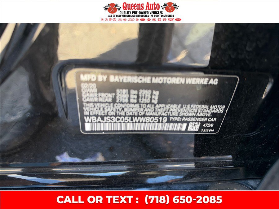 Used 2020 BMW 540i xDrive w/ Premium Package AWD/4WD image 28