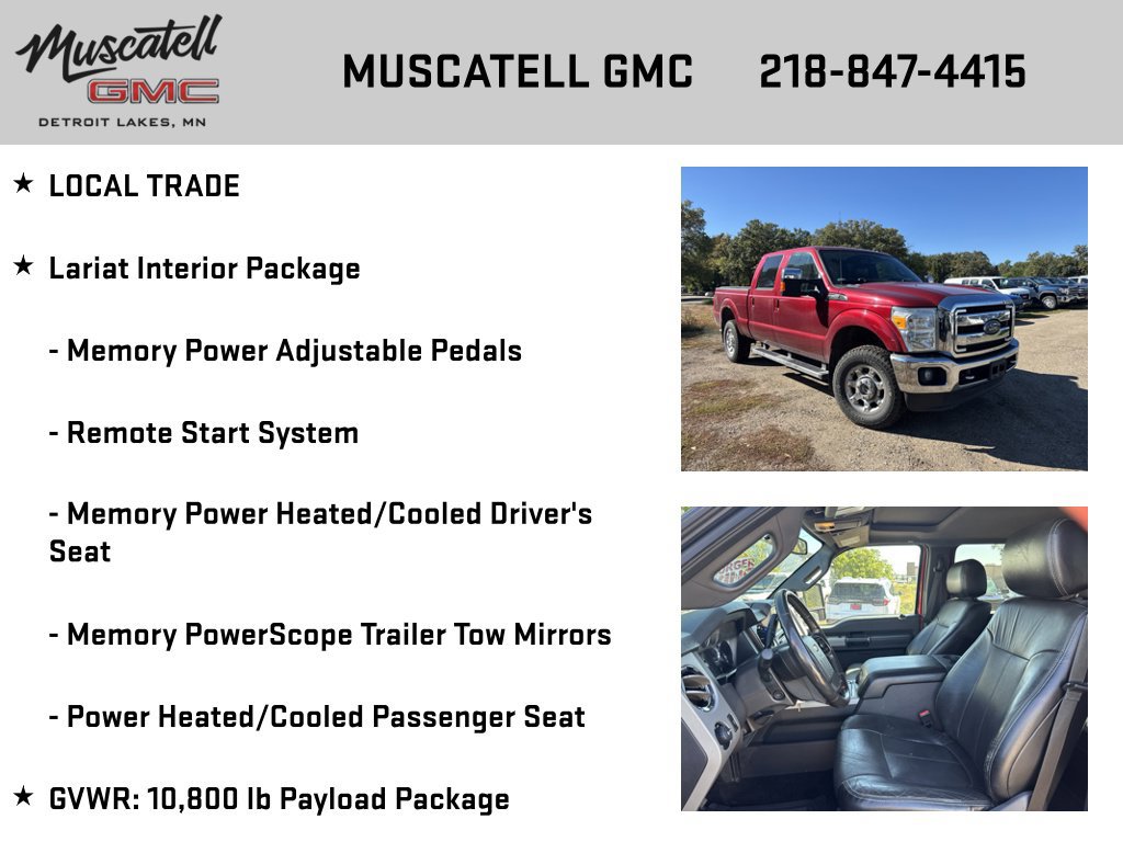 Used 2014 Ford F350 Lariat AWD/4WD image 6