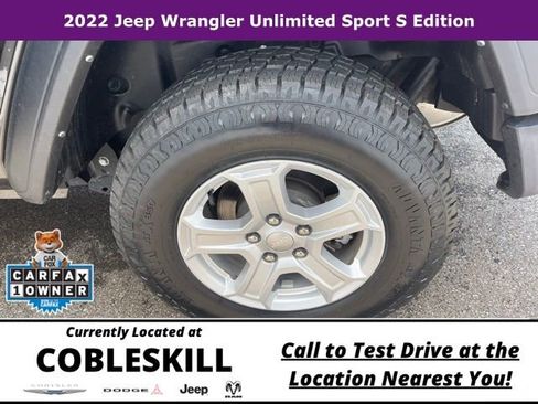 Used 2022 Jeep Wrangler Unlimited Sport AWD/4WD image 19