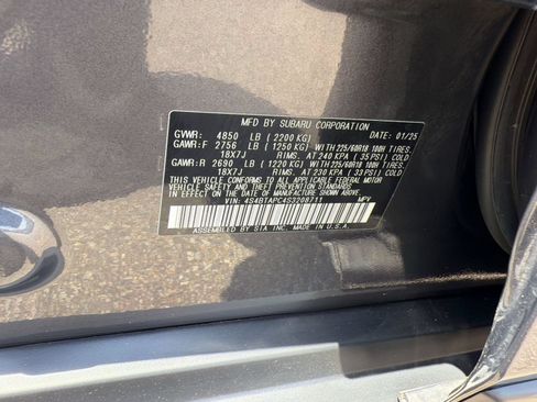 Used 2025 Subaru Outback Touring AWD/4WD image 27