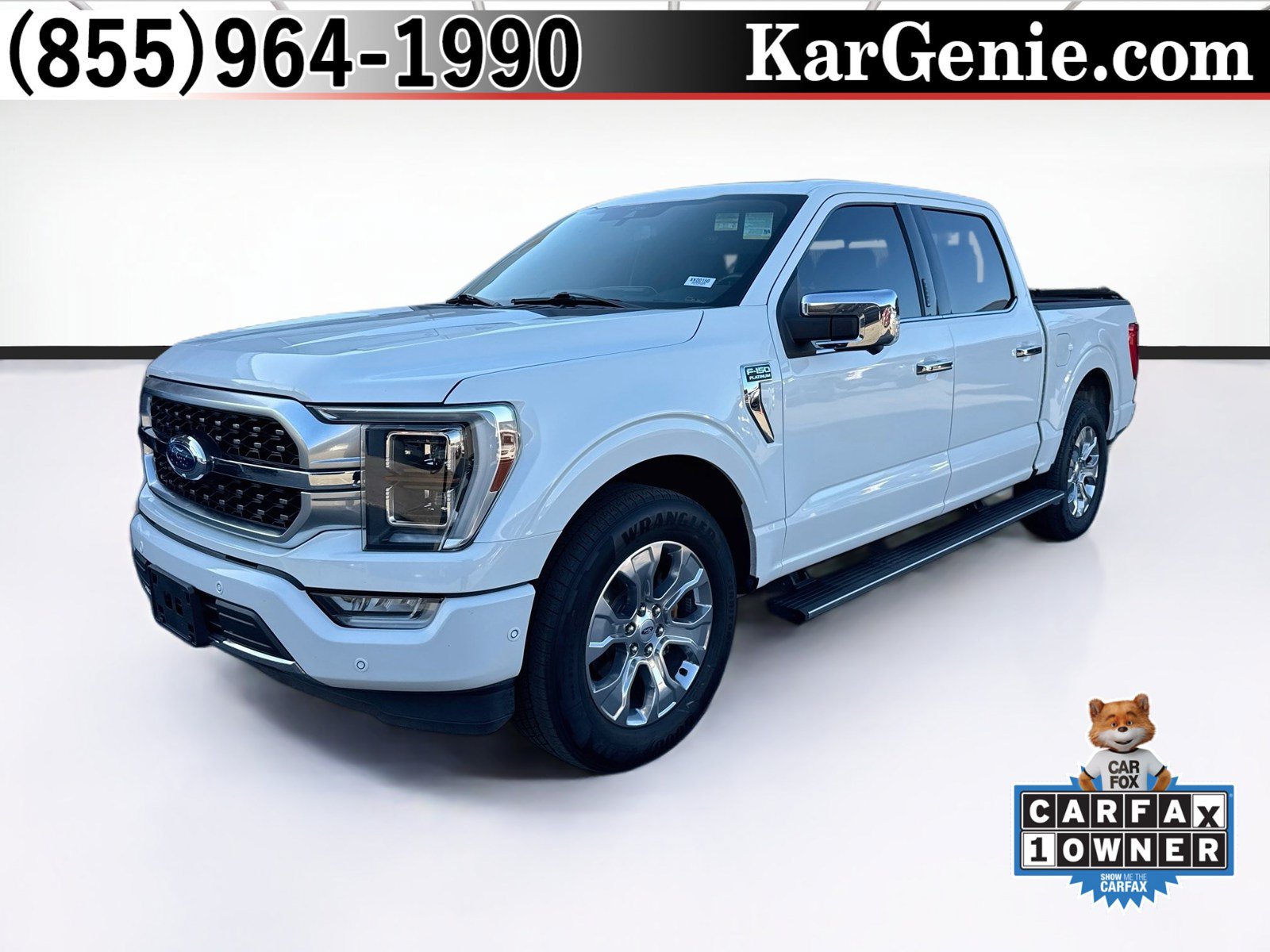 Used 2021 Ford F150 Platinum w/ Equipment Group 701A High RWD image 1