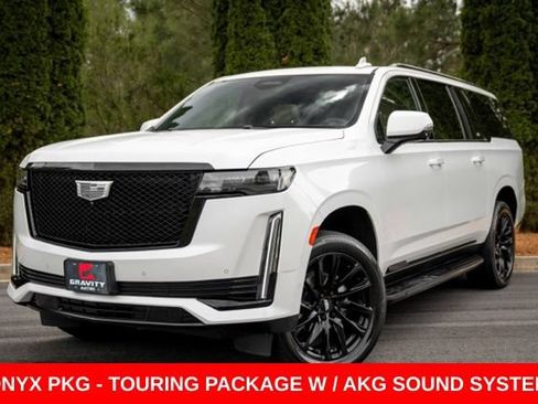 Used 2022 Cadillac Escalade ESV Sport w/ Touring Package AWD/4WD image 1