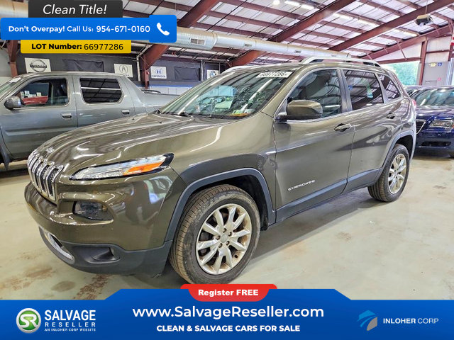 Used 2015 Jeep Cherokee Limited w/ Luxury Group AWD/4WD image 1