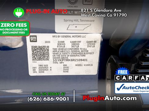 Used 2024 Cadillac Lyriq Sport w/ LPO, Floor Liner Package RWD image 9