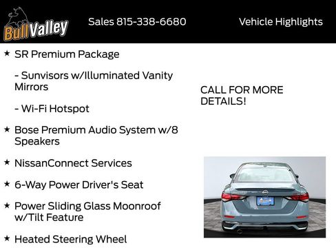 Used 2024 Nissan Sentra SR w/ SR Premium Package FWD image 10
