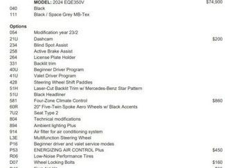 Certified 2024 Mercedes-Benz EQE 350+ Sedan video 3