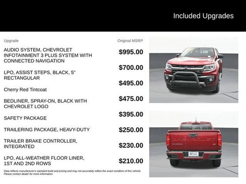 Used 2021 Chevrolet Colorado Z71 w/ Safety Package AWD/4WD image 9