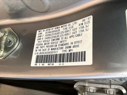 Used 2008 Honda CR-V LX image 32