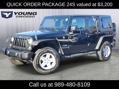 Used 2017 Jeep Wrangler Unlimited Sport w/ Quick Order Package 24S