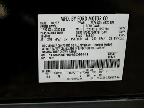 Used 2017 Ford Explorer 4WD image 55