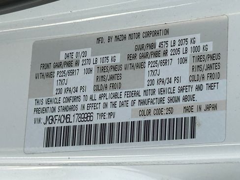 Used 2020 MAZDA CX-5 Touring image 37