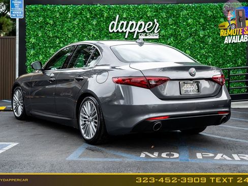 Used 2017 Alfa Romeo Giulia Ti w/ TI Lusso Light Wood Package RWD image 8