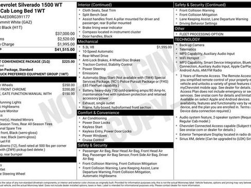 Used 2024 Chevrolet Silverado 1500 W/T w/ WT Fleet Convenience Package RWD image 19