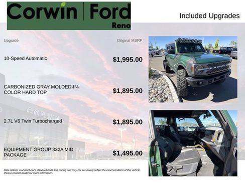 Used 2023 Ford Bronco Badlands AWD/4WD image 3