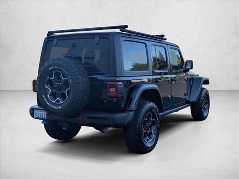 Used 2022 Jeep Wrangler Unlimited Rubicon 4xe w/ Steel Bumper Group AWD/4WD image 5