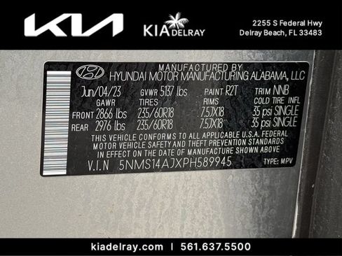 Used 2023 Hyundai Santa Fe SE FWD image 30
