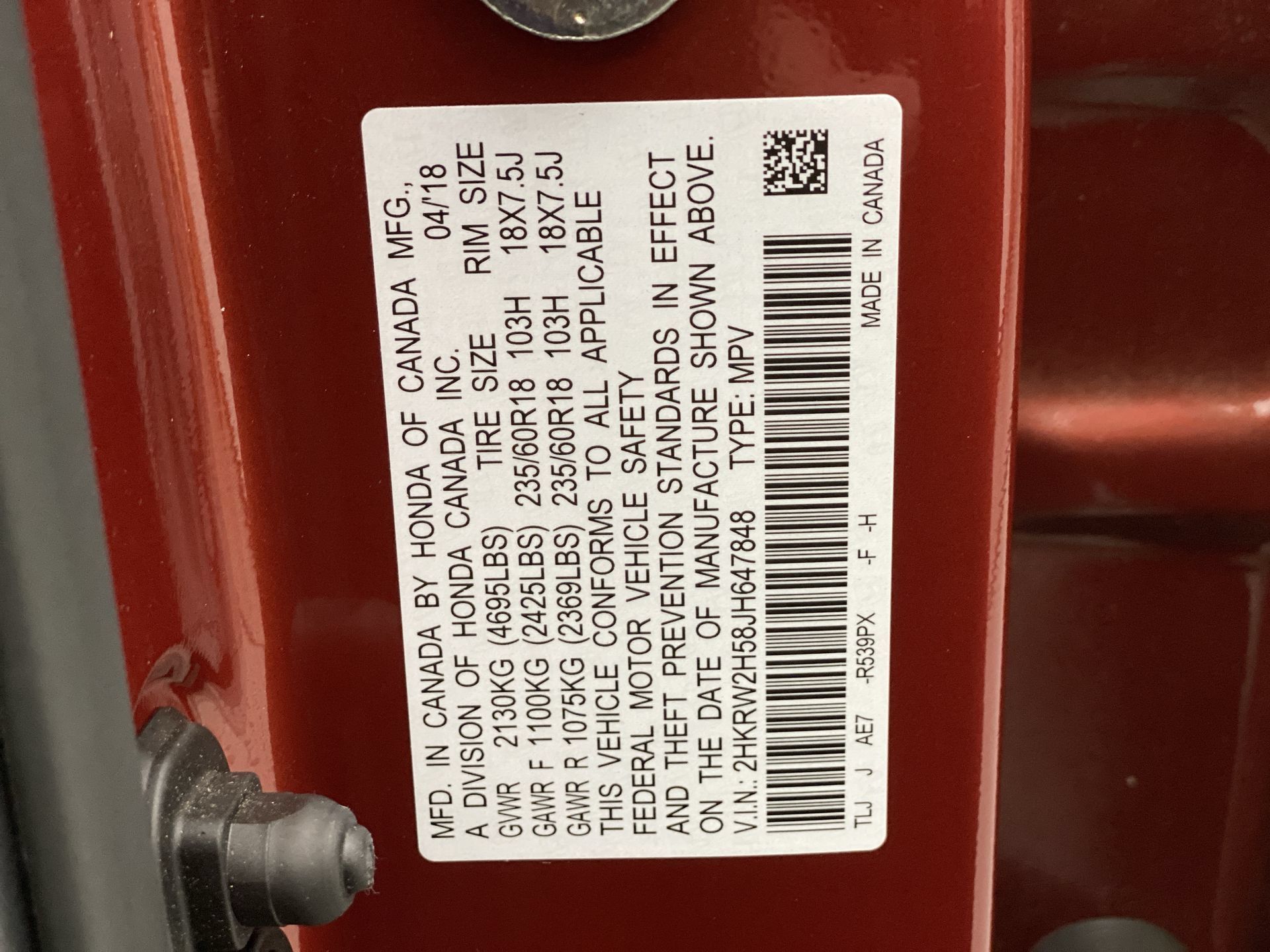 Used 2018 Honda CR-V EX image 23