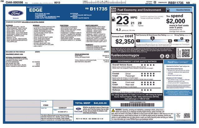 Used 2024 Ford Edge SE AWD/4WD image 23