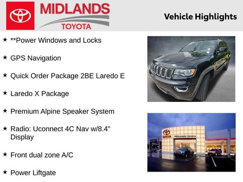 Used 2019 Jeep Grand Cherokee Laredo w/ Laredo X Package RWD image 2