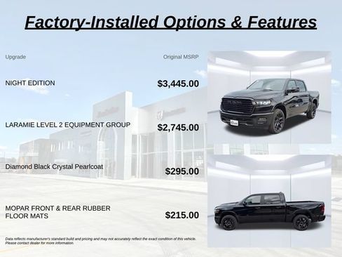 New 2026 RAM 1500 Laramie w/ Night Edition AWD/4WD image 7