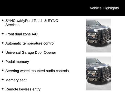 Used 2014 Ford F150 Lariat w/ Equipment Group 502A Luxury AWD/4WD image 7