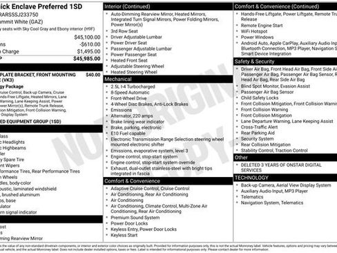 Certified 2025 Buick Enclave Preferred image 32