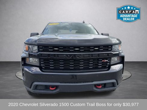 Used 2020 Chevrolet Silverado 1500 Custom Trail Boss w/ Custom Convenience Package AWD/4WD image 10