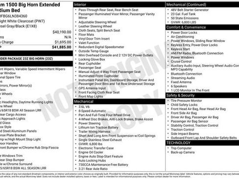 Used 2020 RAM 1500 Big Horn image 13