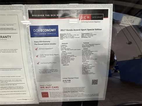 Used 2017 Honda Accord Sport Special Edition image 13