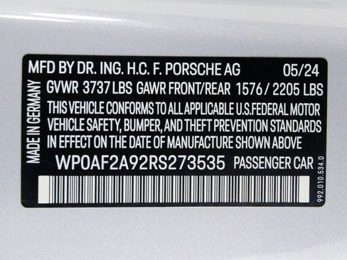 Used 2024 Porsche 911 GT3 RS image 77