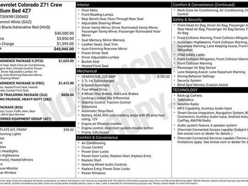 Used 2024 Chevrolet Colorado Z71 w/ Z71 Convenience Package 2 AWD/4WD image 11