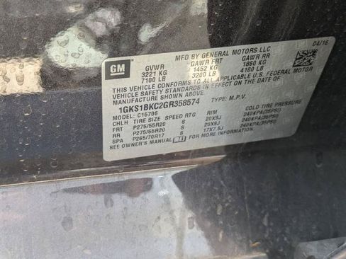 Used 2016 GMC Yukon SLT RWD image 16
